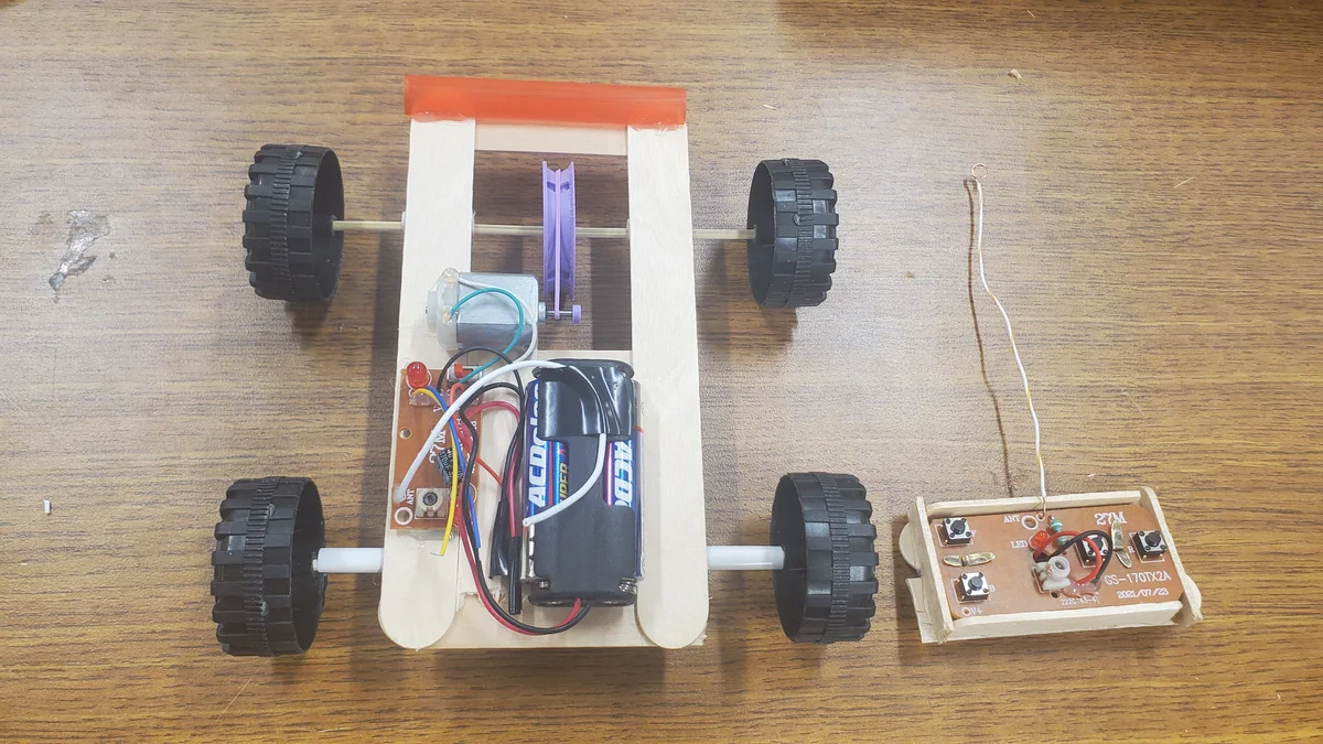 Remote control car project
